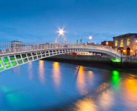 viaggio Irlanda Dublino Ha'penny Bridge