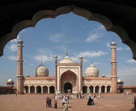 viaggio in india centrale jama masjid