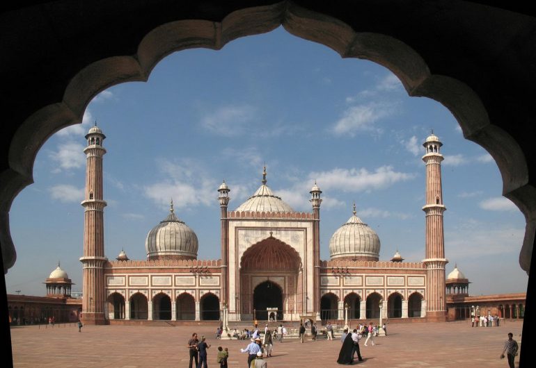 viaggio in india centrale jama masjid