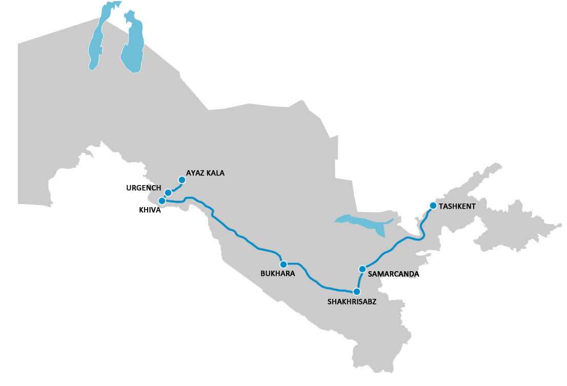 viaggio in Uzbekistan