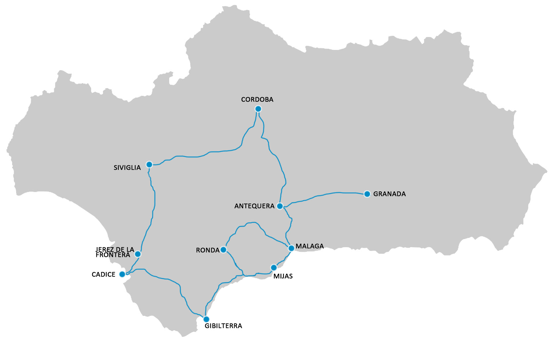 Spagna Andalusia Grand Tour 2025