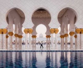 viaggio emirati arabi abu dhabi moschea sheikh zayed