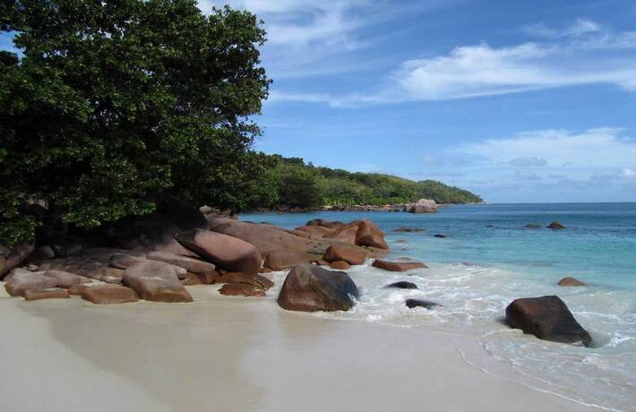 Seychelles,-Praslin,-Anse-Lazio-