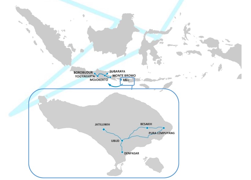 indonesia itinerario