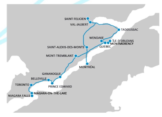 viaggio in canada itinerario