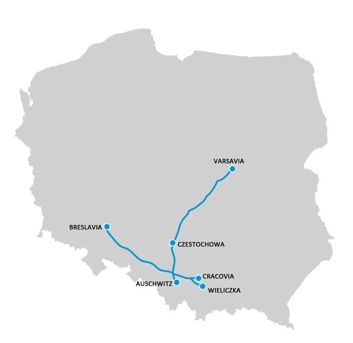 viaggio in polonia itinerario