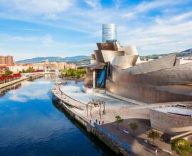 viaggio in spagna del nord bilbao-museo-fiume