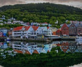 viaggio in norvegia bergen copertina