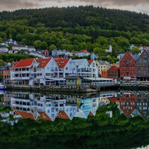 viaggio in norvegia bergen copertina