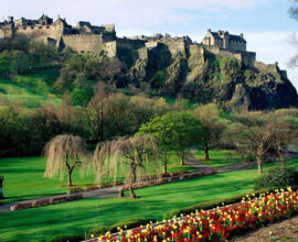 viaggio in Scozia-Edimburgo-giardino