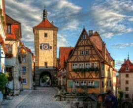 viaggio in Germania strada romantica Rothenburg-ob-der-Tauber