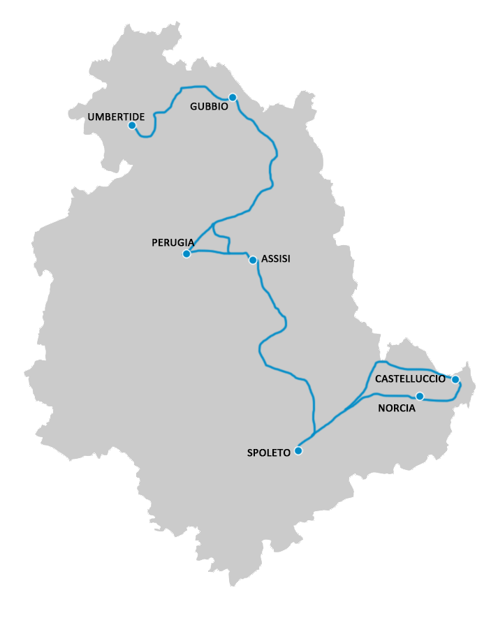 viaggio in umbria 2026