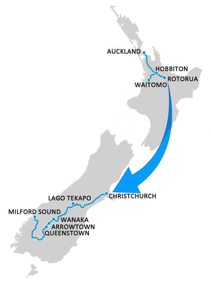 viaggio in nuova zelanda