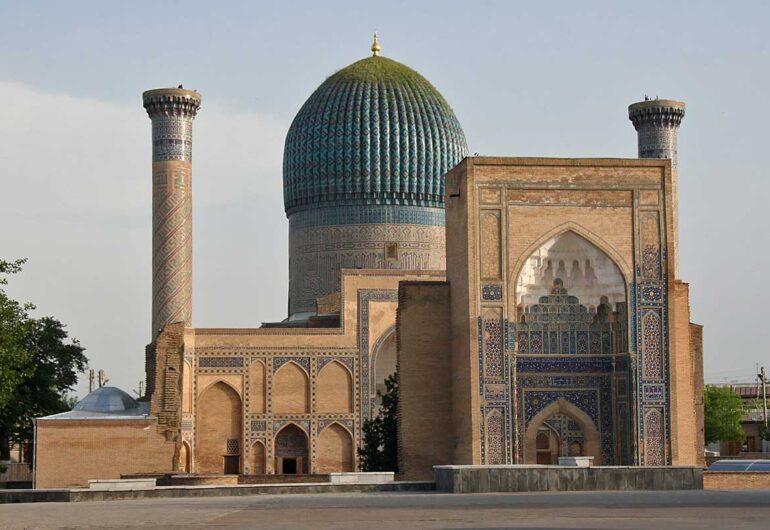 Uzbekistan,-Samarcanda,-mausoelo-Gur-Emir